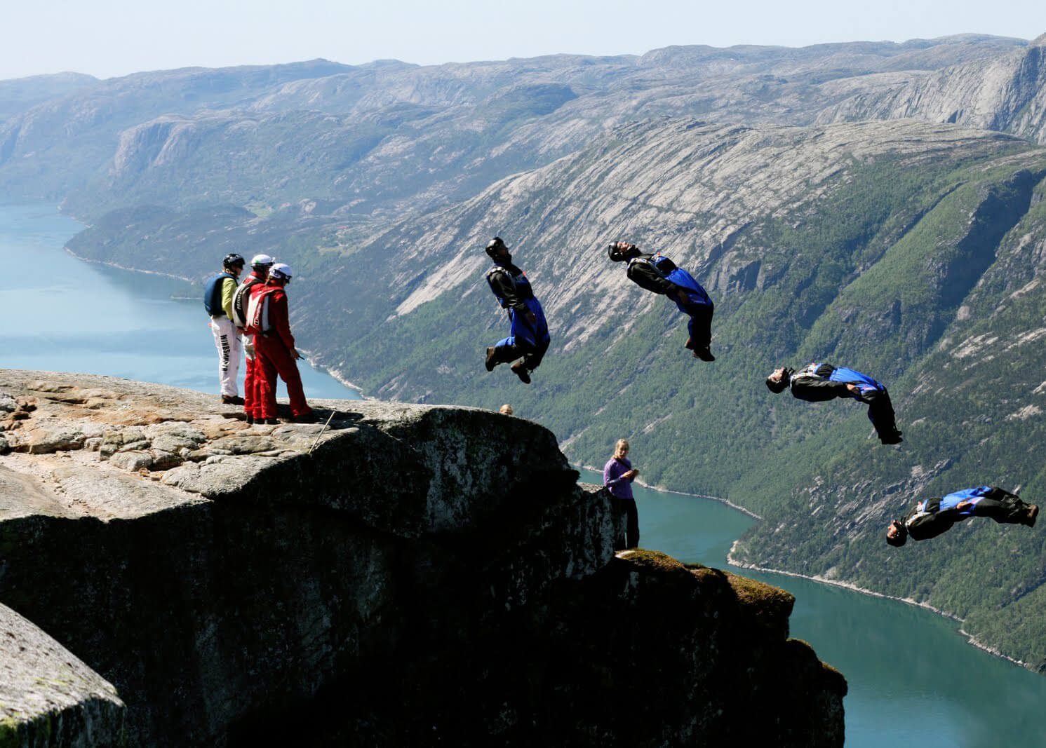 Photos of skydiving in Norway Skydiving