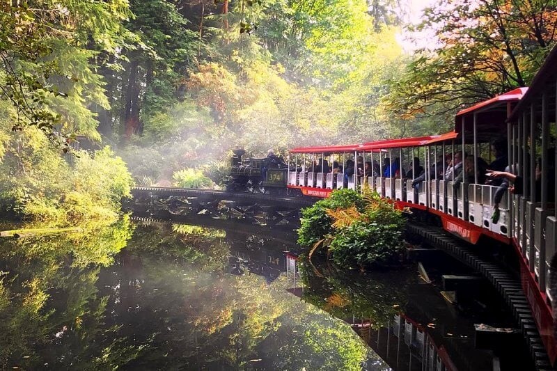 Stanley Park Train Photo: Mini Train in Stanley Park