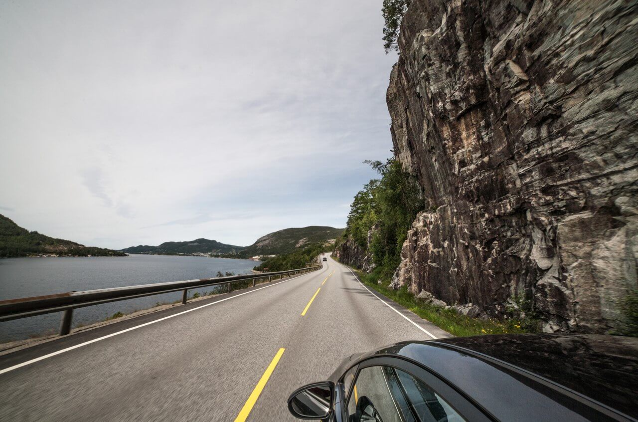 Photo of the road to Stavanger Road to Stavanger