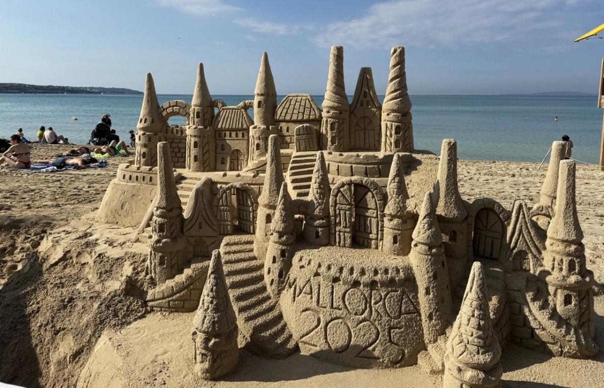 Sandcastles in Mallorca still exist despite the promises of a ban / photo by Natalia Petervari