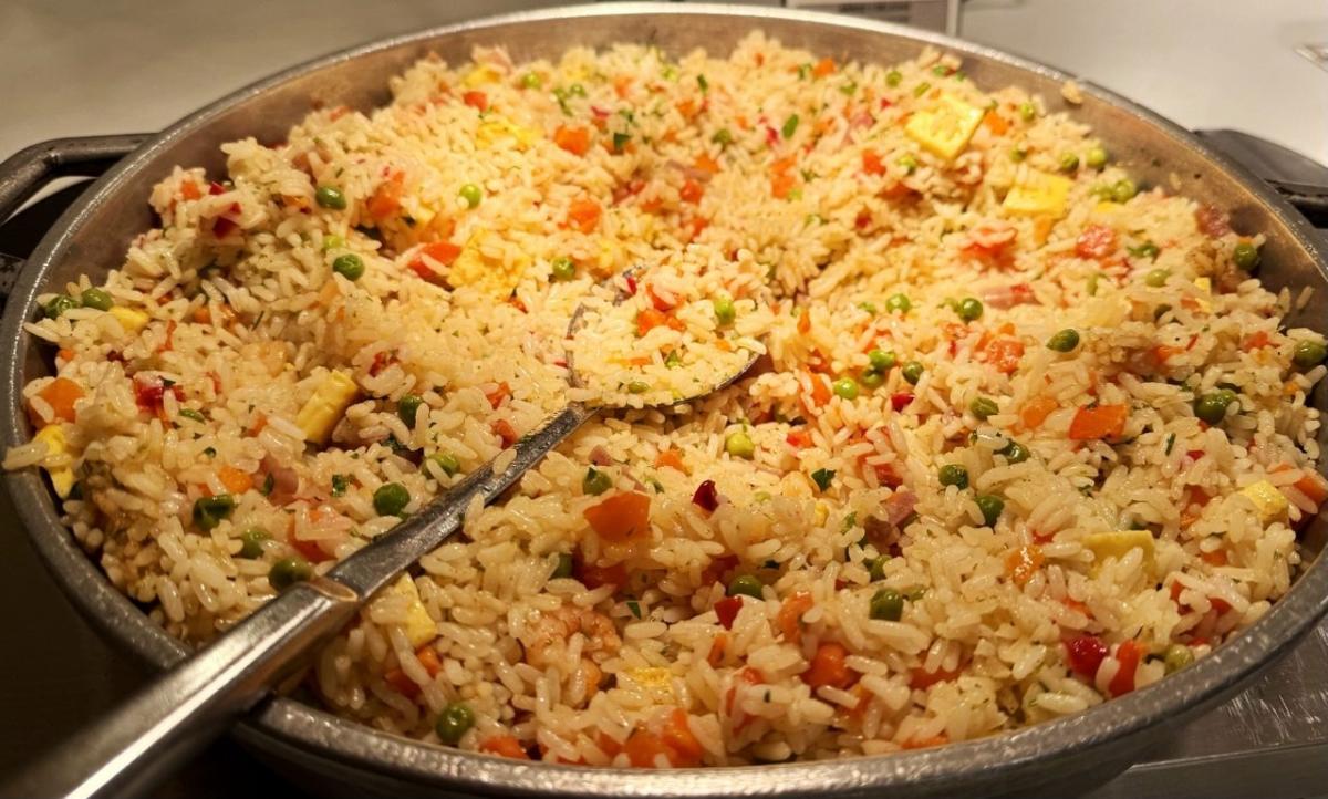 A variation of paella in Mallorca / photo by Natalia Petervari