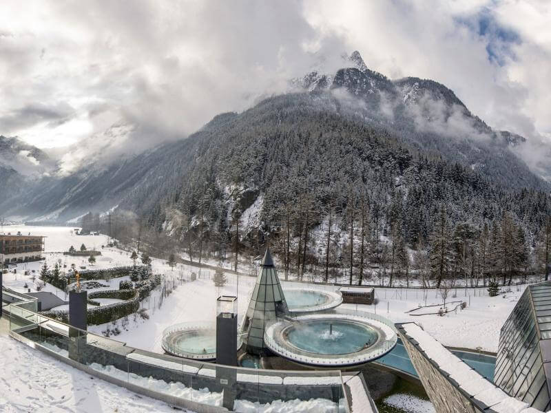Relaxation at the Aqua Dome Thermal Complex, Austria Aqua House Complex