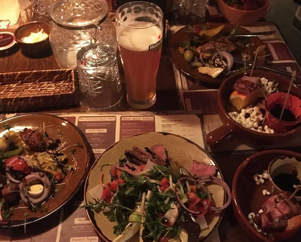 Dinner at the Gatz Bar, Bad Gastein, Austria Gatz Bar